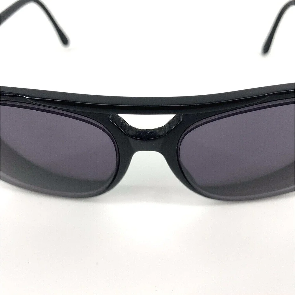 Vintage Ray Ban F1 Black‎ Oversized Purple Lens B & L France 1970s FRAMES ONLY!